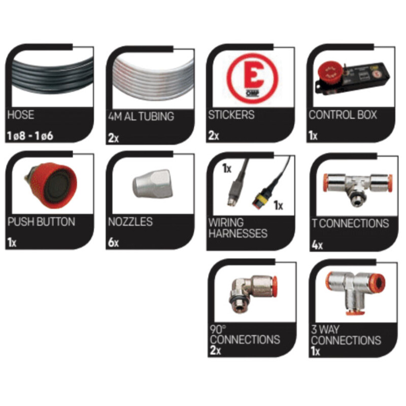 OMP Extinguishing System, CESST1 4.25L Ecolife ( FIA)