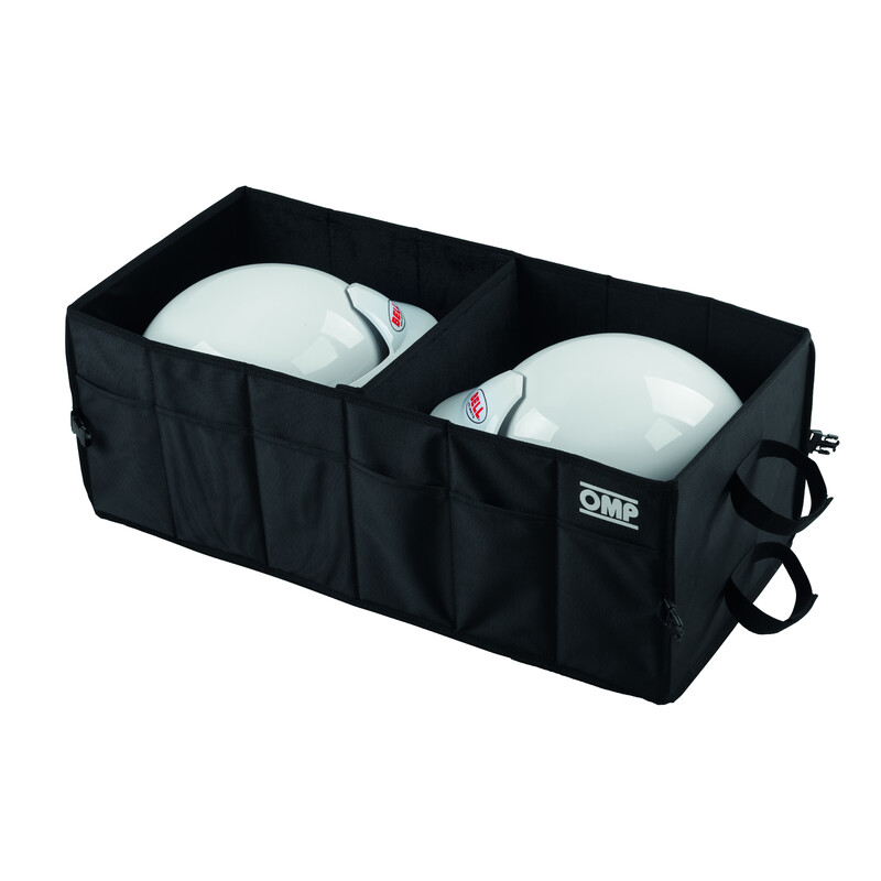 OMP Foldable Helmet Box, Black