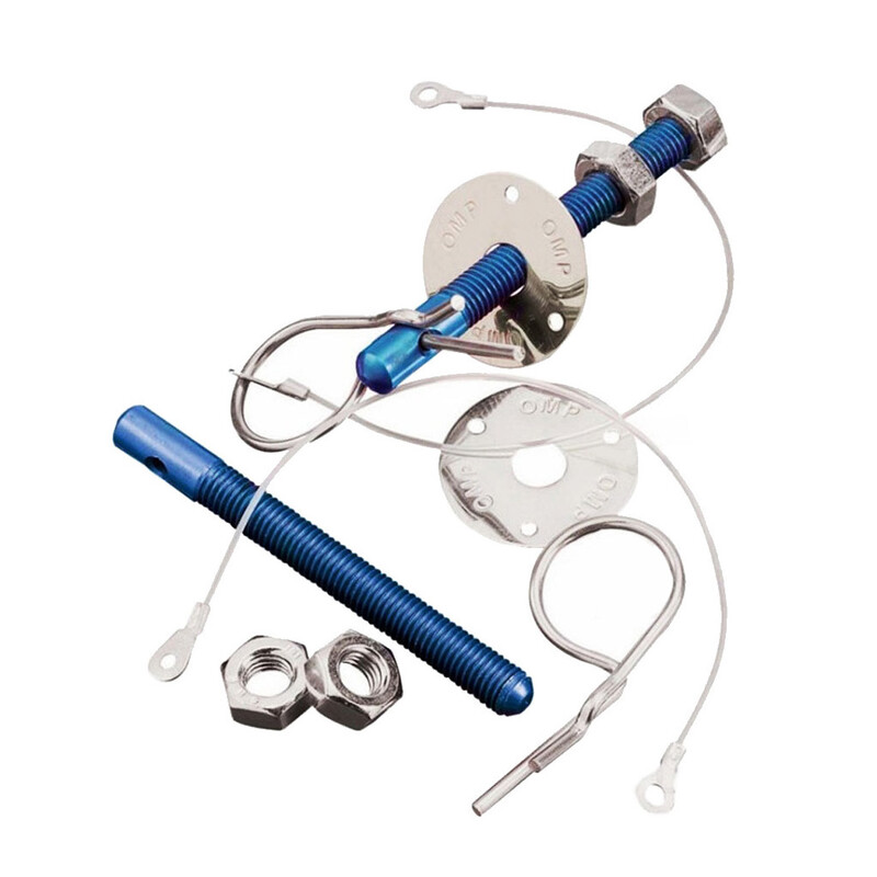 OMP Pair of Aluminum Bonnet Pins