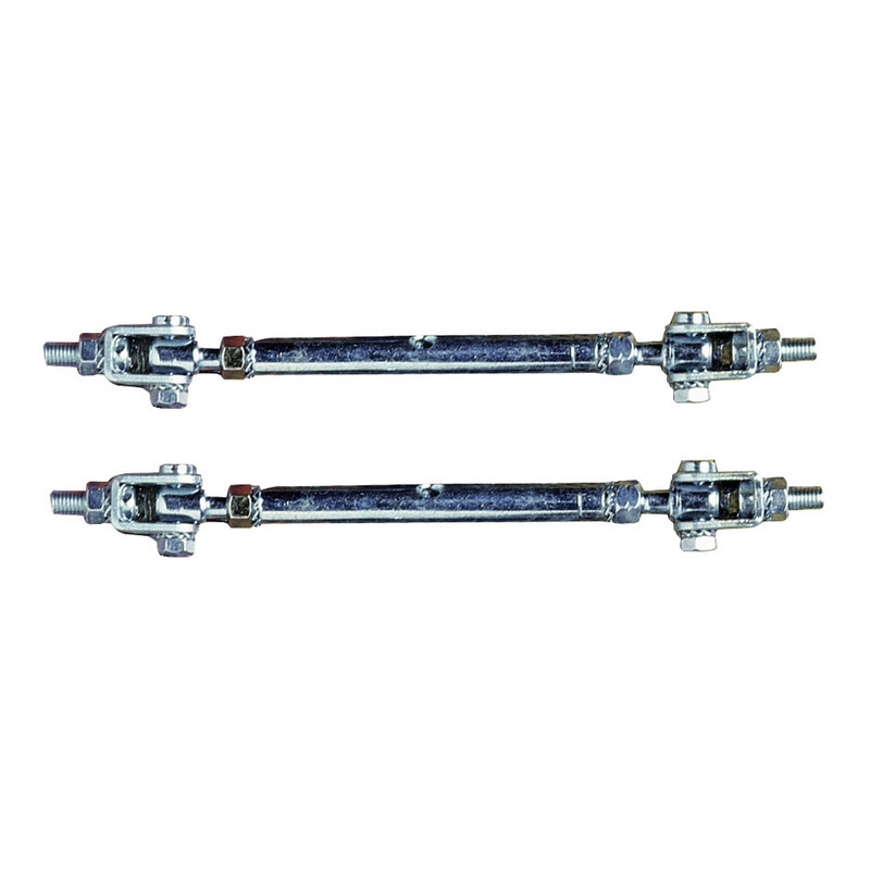 OMP Pair Zinc Plated Steel Staybar