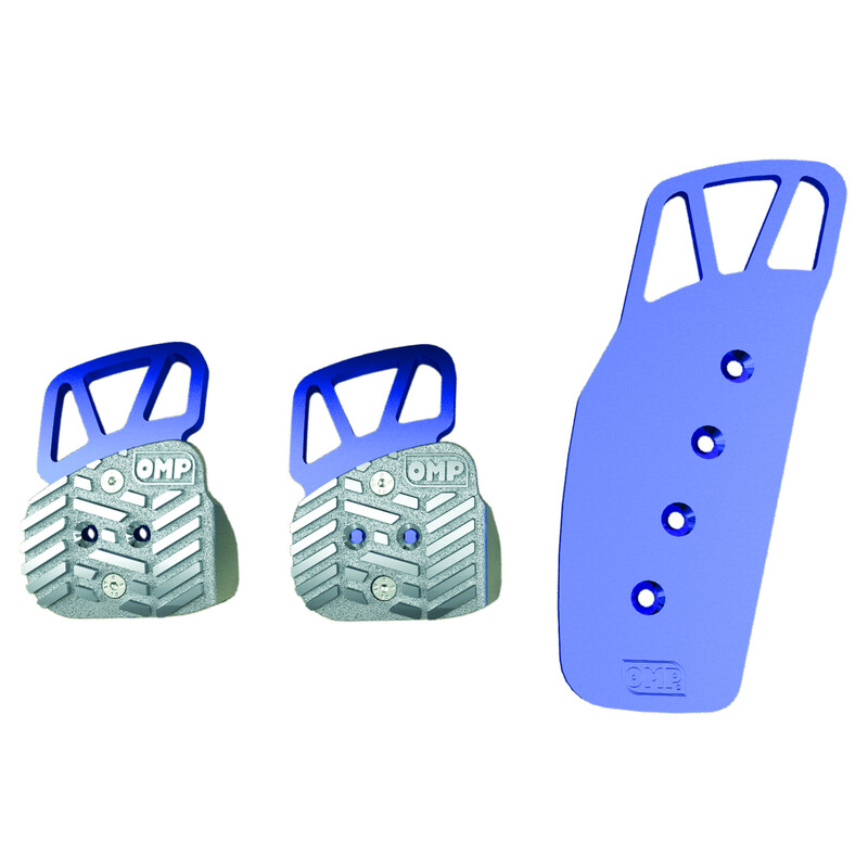 OMP 3 Desing Pedals Set, Aluminum
