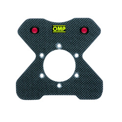 OMP Carbon Fiber Steering Wheel Plate (4 Buttons)