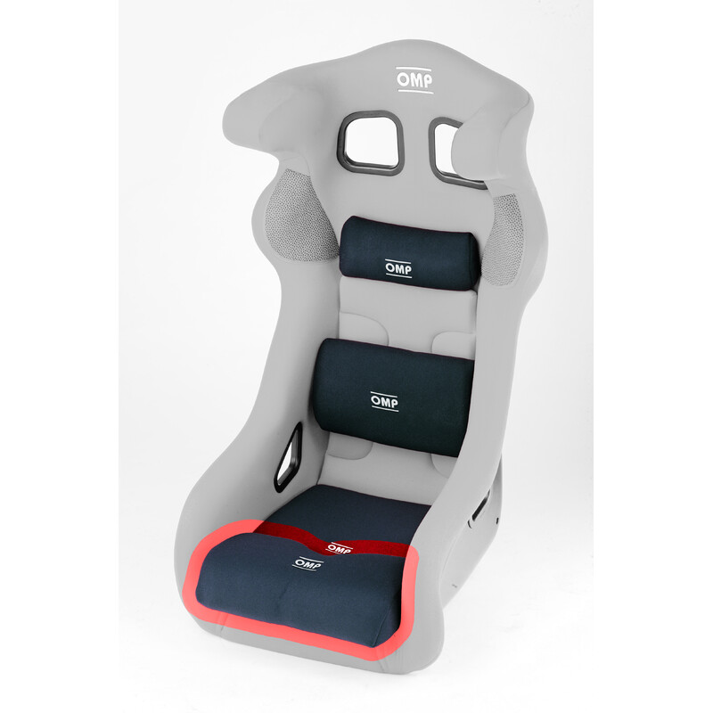 OMP Leg Support Seat Cushion Black