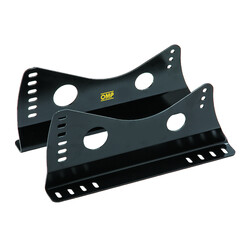OMP Seat Brackets with Lateral Attachments (Steel), 350mm