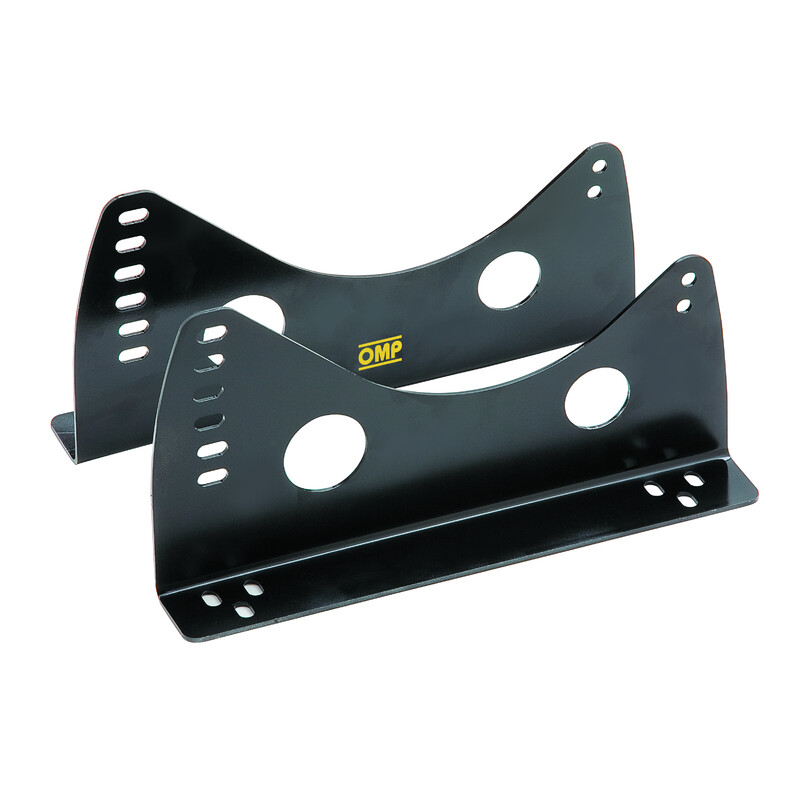 OMP "Low" Seat Brackets with Lateral Attachments (Steel), 350mm