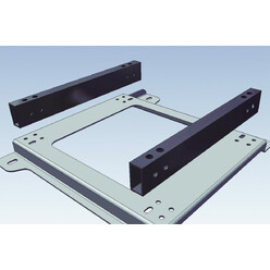 OMP Seat Bracket Spacer with Double Height Adjustment (25 or 50 mm)