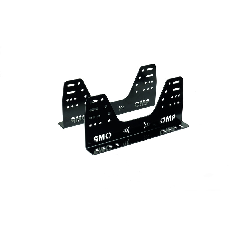 OMP Seat Brackets with Lateral Attachments (Steel), 400mm