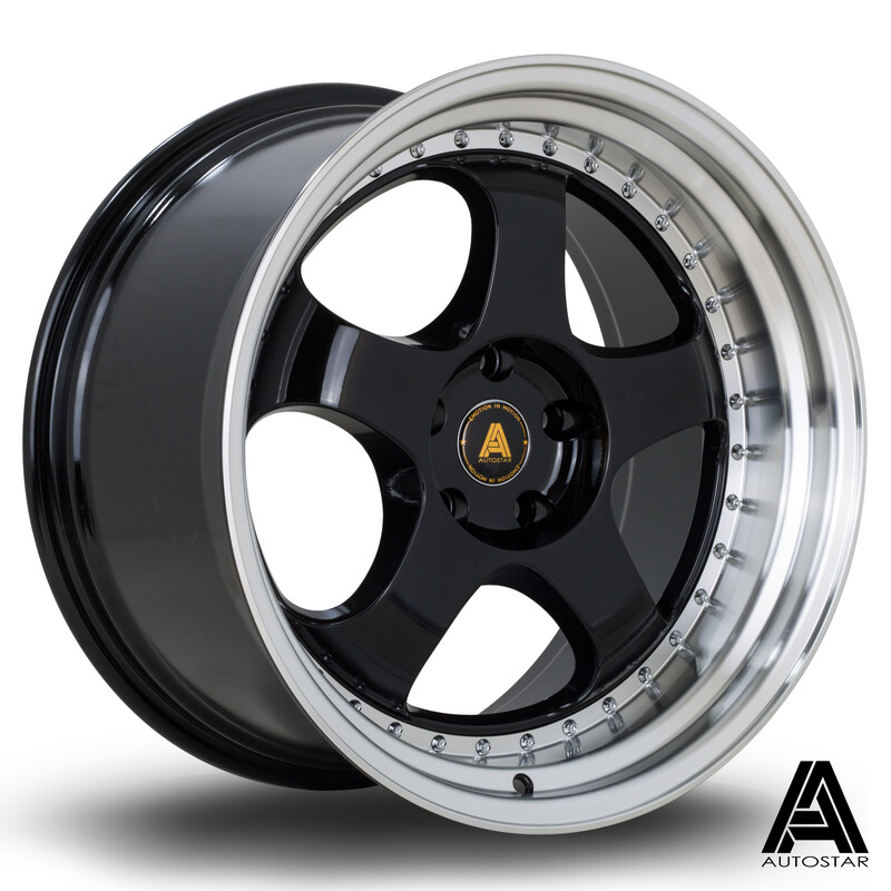 Autostar GT5 19x10.5" 5x114.3 ET22, Silver & Black