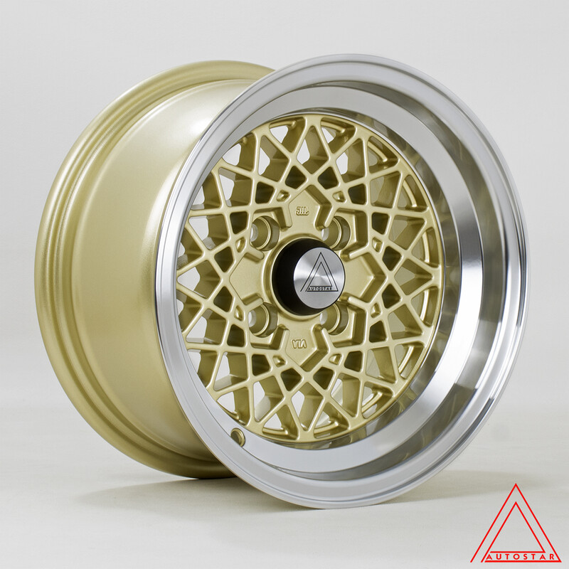 Autostar Kyoshu 13x7" 4x100 ET-7, Gold
