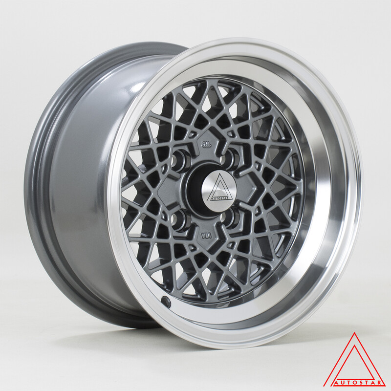 Autostar Kyoshu 13x7" 4x101.6 ET-7, Gunmetal