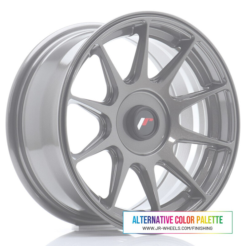 Japan Racing JR-11 15x7" (4 & 5 hole custom PCD) ET20-30, Custom Color !
