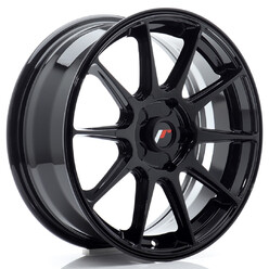 Japan Racing JR-11 17x7" (5 hole custom PCD) ET20-38, Gloss Black