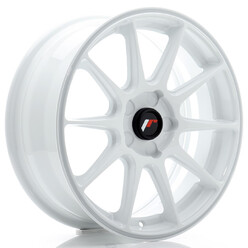 Japan Racing JR-11 17x7" (5 hole custom PCD) ET20-38, White