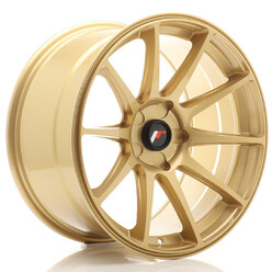 Japan Racing JR-11 Extreme Concave 18x9.5" (5 hole custom PCD) ET20-30, Gold