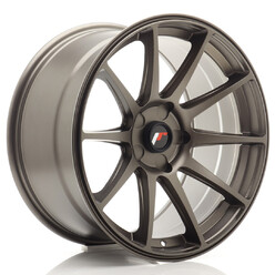 Japan Racing JR-11 Extreme Concave 18x9.5" (5 hole custom PCD) ET20-30, Bronze