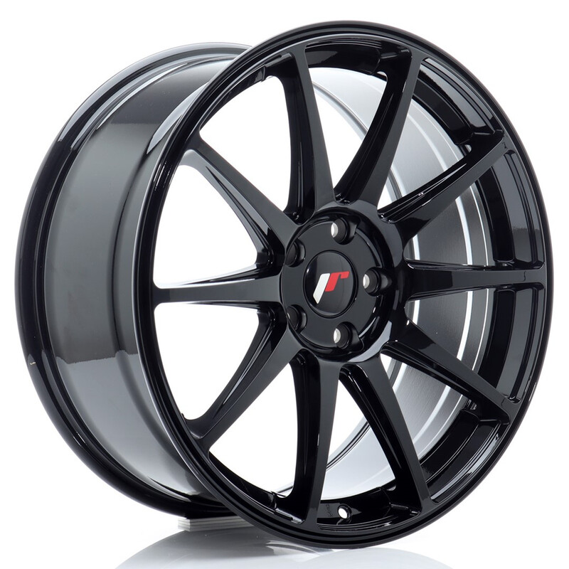 Japan Racing JR-11 19x8.5" 5x112 ET42, Gloss Black