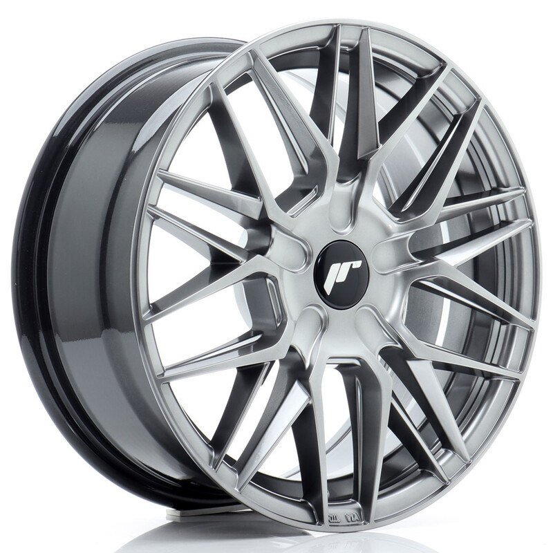 Japan Racing JR-28 16x7" (4 & 5 hole custom PCD) ET20-40, Hyper Black