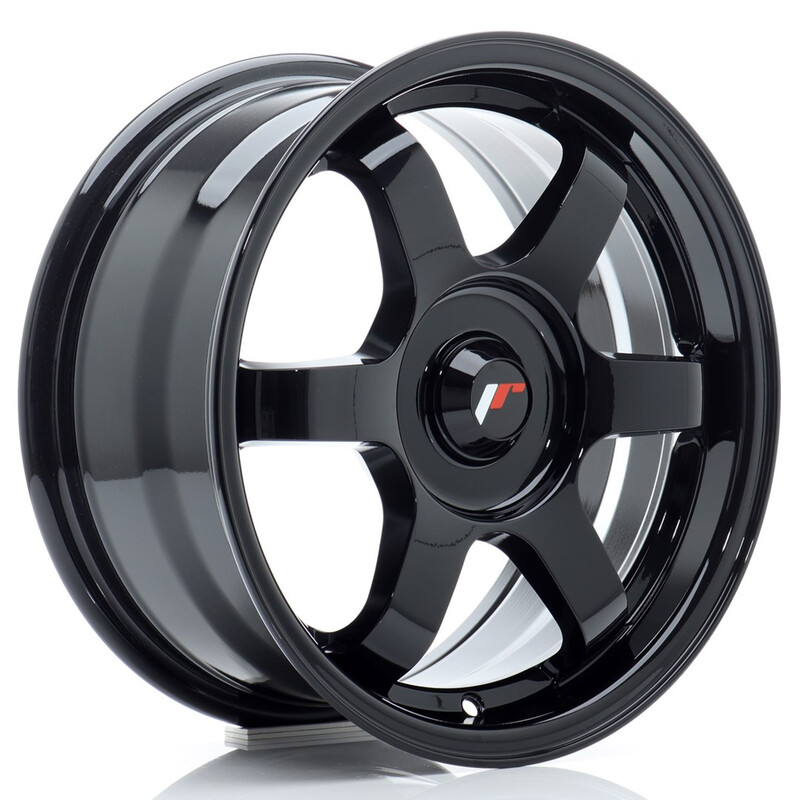 Japan Racing JR-3 15x7" (4 & 5 hole custom PCD) ET25-42, Gloss Black