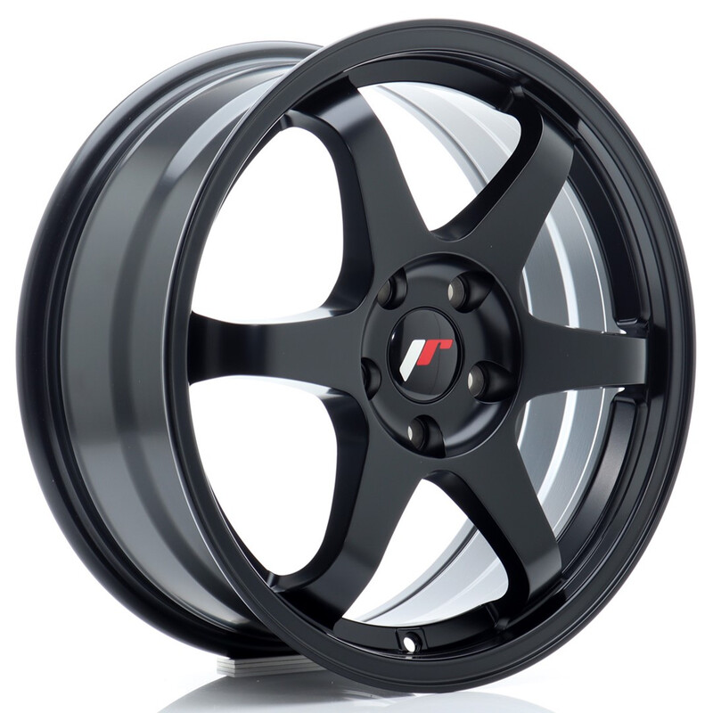 Japan Racing JR-3 17x7" 4x100 ET40, Flat Black