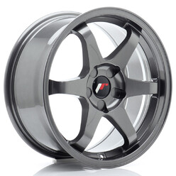 Japan Racing JR-3 17x8" (5 hole custom PCD) ET20-35, Gunmetal