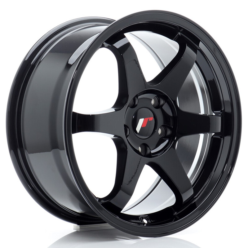 Japan Racing JR-3 17x8" 5x114.3 ET35, Gloss Black