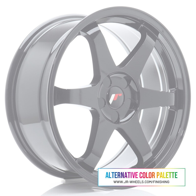 Japan Racing JR-3 19x8.5" (5 hole custom PCD) ET20-42, Custom Color !