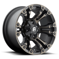 Fuel D569 Vapor 17x9" 5x114.3/127 ET1, Flat Black Double Dark Tint