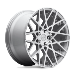 Rotiform BLQ 18x8.5" 5x100 ET35, Gloss Silver Machined