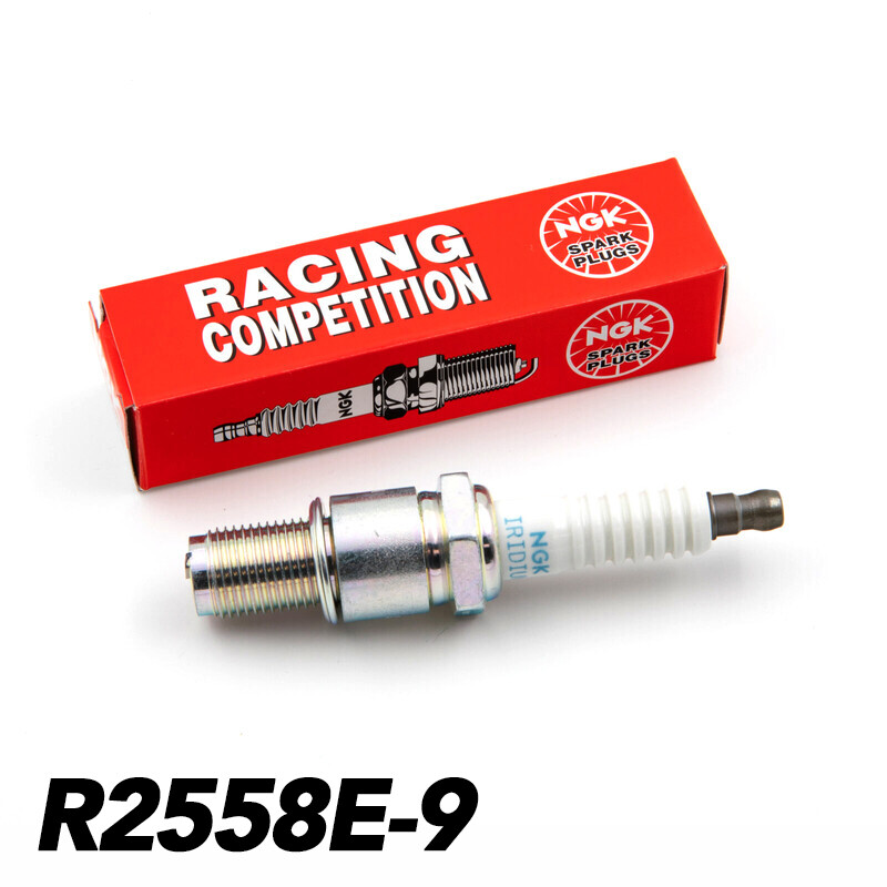 NGK Iridium Racing R2558E-9 Spark Plug (Toyota Yaris GR, GT86, GR86 / Subaru BRZ)