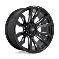 Fuel D673 Blitz 20x9" 6x139.7 ET01, Gloss Black Milled