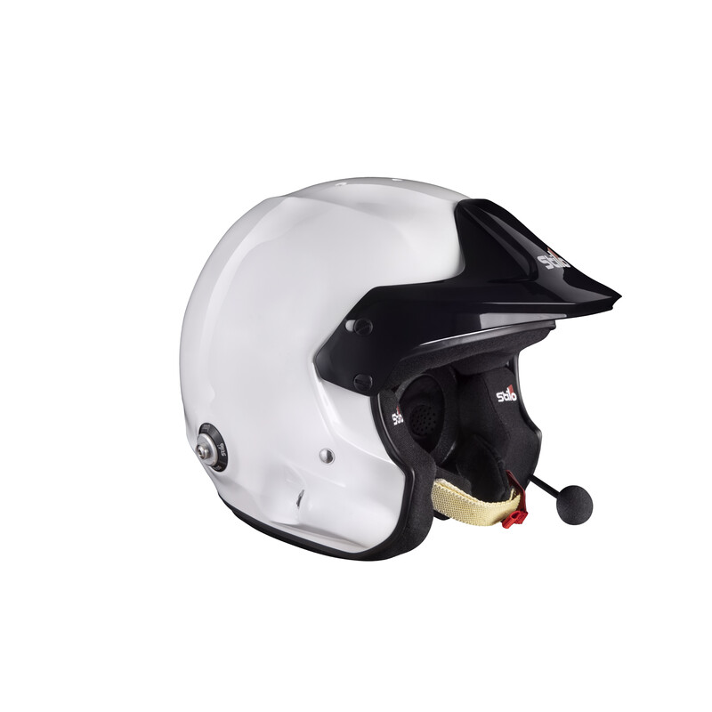 Stilo Venti Trophy Rally White Hans Helmet
