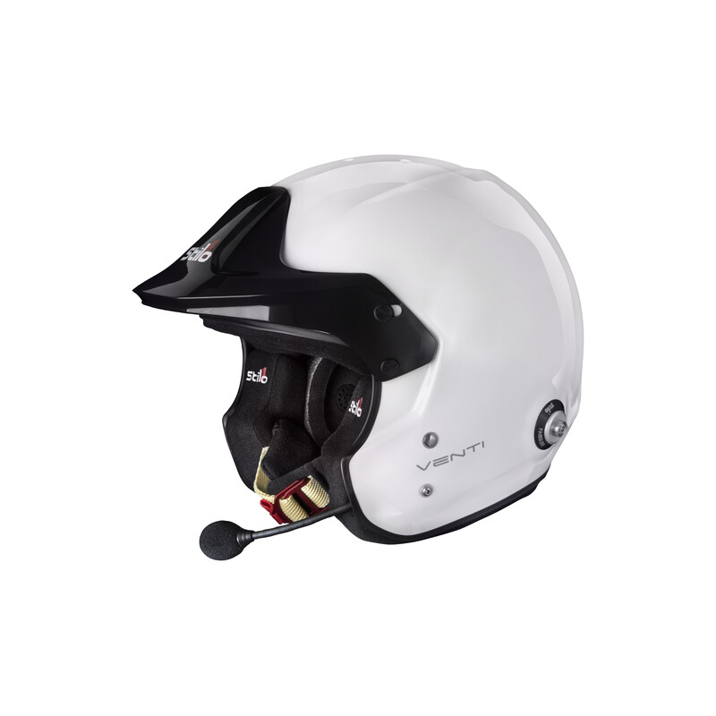 Stilo Venti Trophy Rally White Hans Helmet