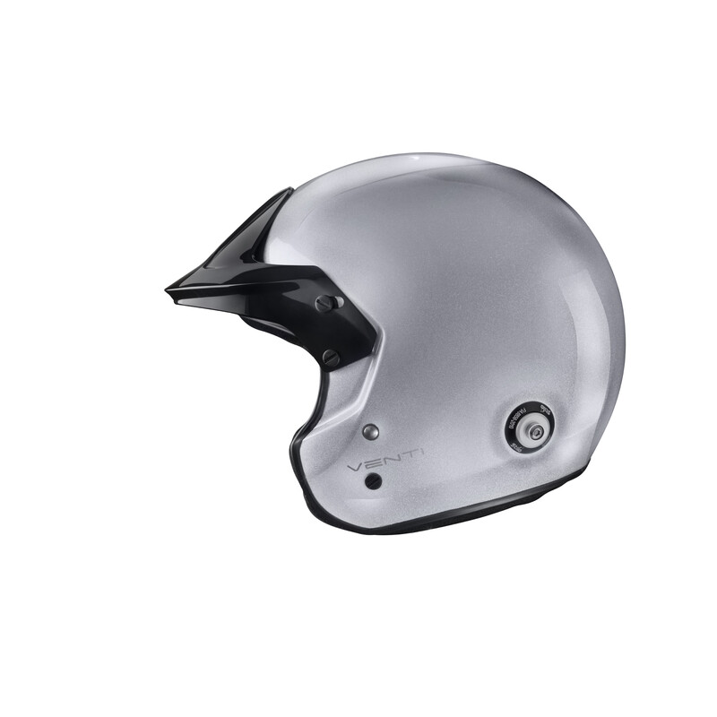 Stilo Venti Trophy Jet Grey Hans Helmet