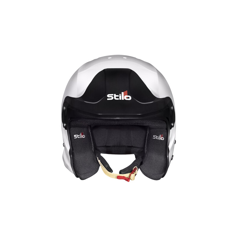 Stilo Venti Trophy Jet White Hans Helmet
