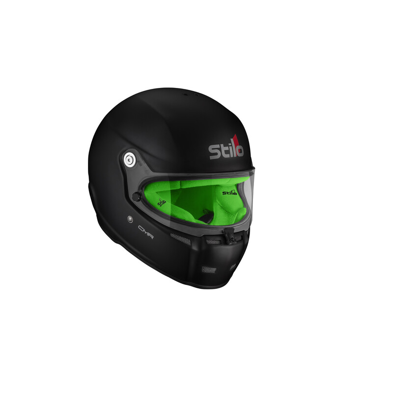 Stilo ST5 CMR Matt Black / Green Helmet