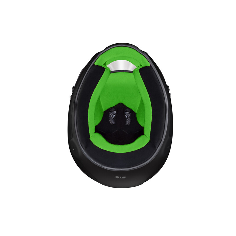 Stilo ST5 CMR Matt Black / Green Helmet