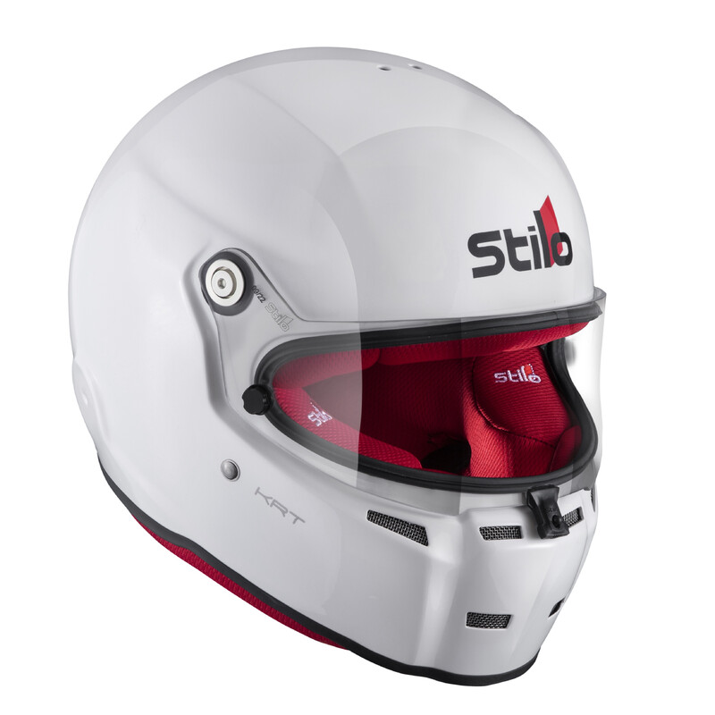 Stilo ST5 FN KRT White / Red Helmet