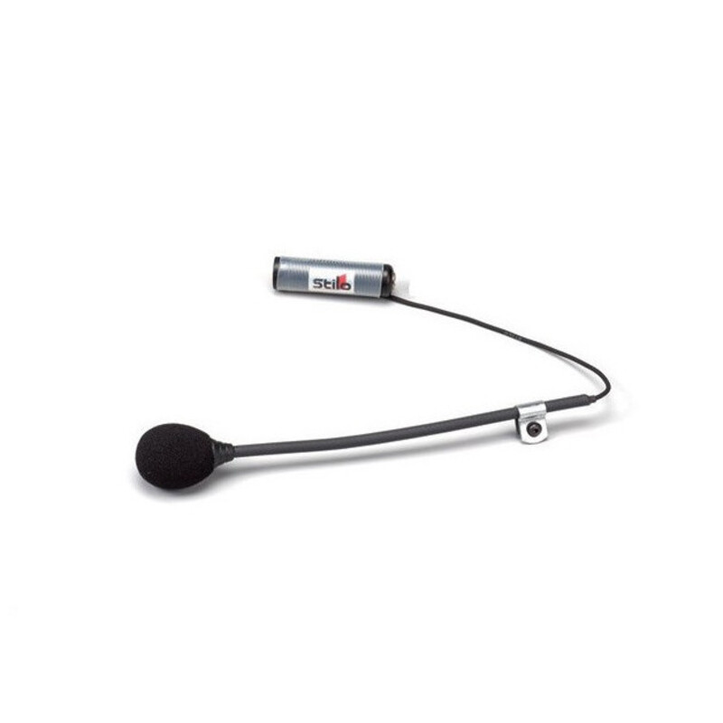 Stilo Open Face Helmet Mic Boom, Comm Port and Earplug Connector