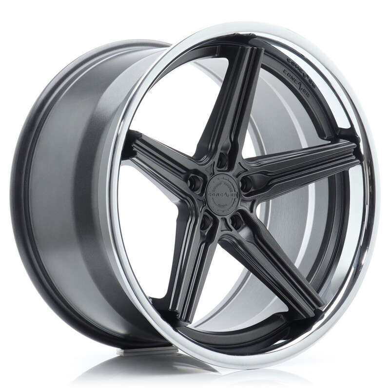 Concaver CVR9 19x8.5" (5 hole custom PCD) ET20-48, Carbon Graphite