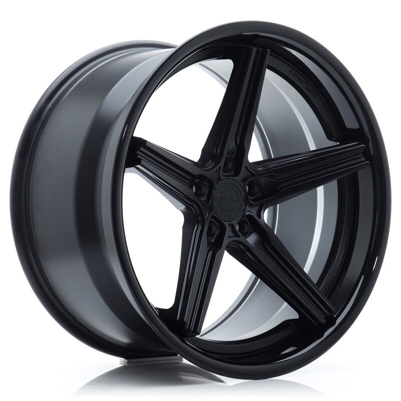 Concaver CVR9 20x8.5" (5 hole custom PCD) ET20-48, Matt Black