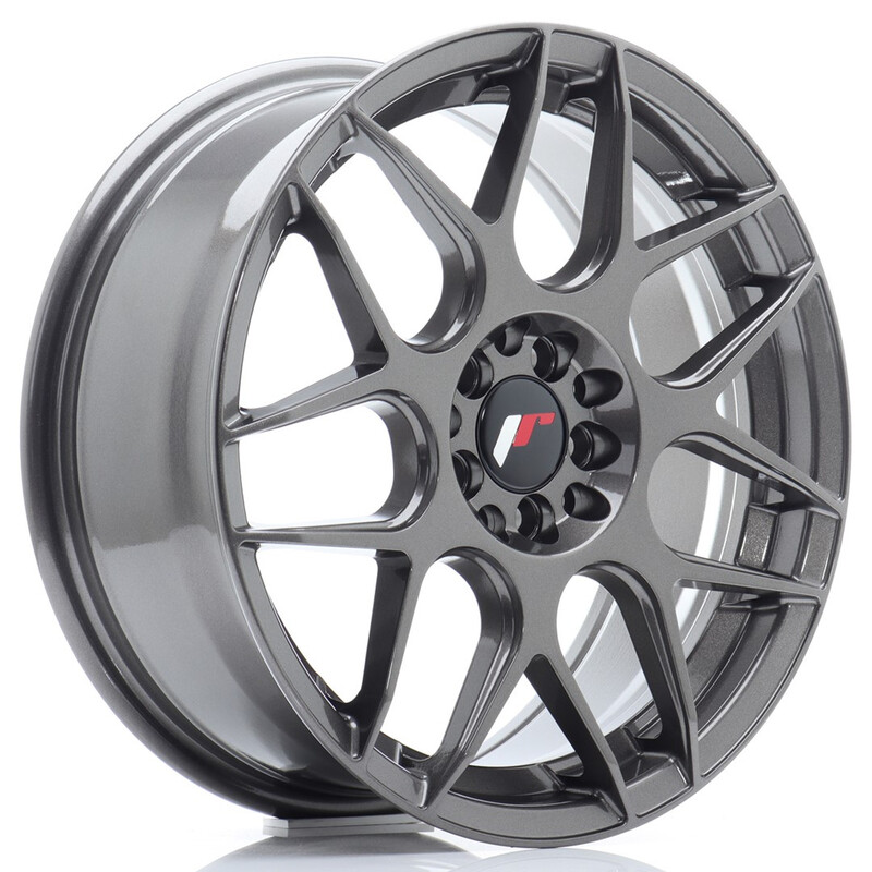 Japan Racing JR-18 17x7" 4x100 ET40, Hyper Gray