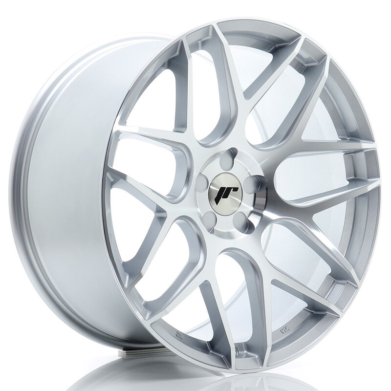 Japan Racing JR-18 Extreme Concave 20x10" (5 hole custom PCD) ET20-40, Machined Silver