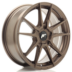 Japan Racing JR-21 17x7" (5 hole custom PCD) ET20-40, Bronze