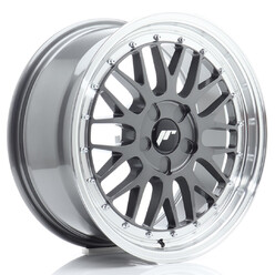 Japan Racing JR-23 17x8" (5 hole custom PCD) ET20-45, Hyper Gray