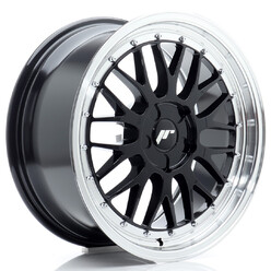 Japan Racing JR-23 18x8" (5 hole custom PCD) ET20-42, Gloss Black