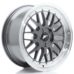 Japan Racing JR-23 18x8" (5 hole custom PCD) ET20-42, Hyper Gray