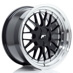 Japan Racing JR-23 18x9.5" (5 hole custom PCD) ET20-48, Gloss Black