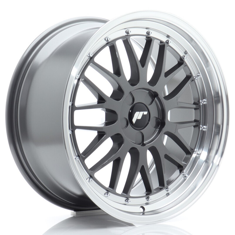 Japan Racing JR-23 19x9" (5 hole custom PCD) ET20-40, Hyper Gray