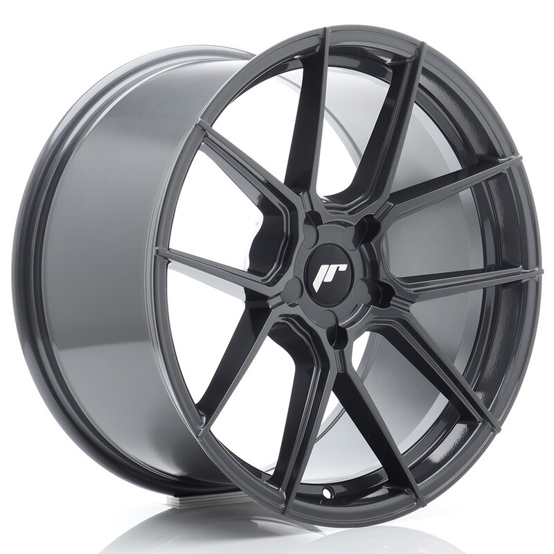 Japan Racing JR-30 Extreme Concave 19x9" (5 hole custom PCD) ET20-40, Hyper Gray