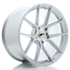 Japan Racing JR-30 Extreme Concave 20x10.5" (5 hole custom PCD) ET15-45, Machined Silver